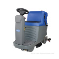 Compact driving multifunctional automatic floor scrubber